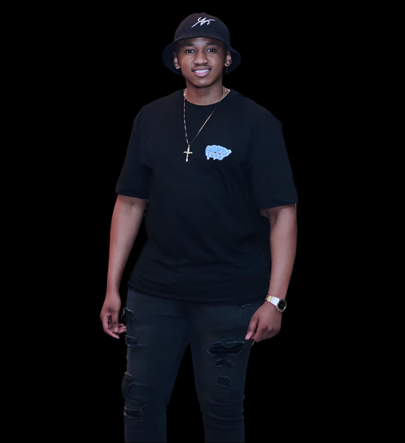 Abuti Euro Short Sleeve Tshirt- Black (Regular Size Fit)